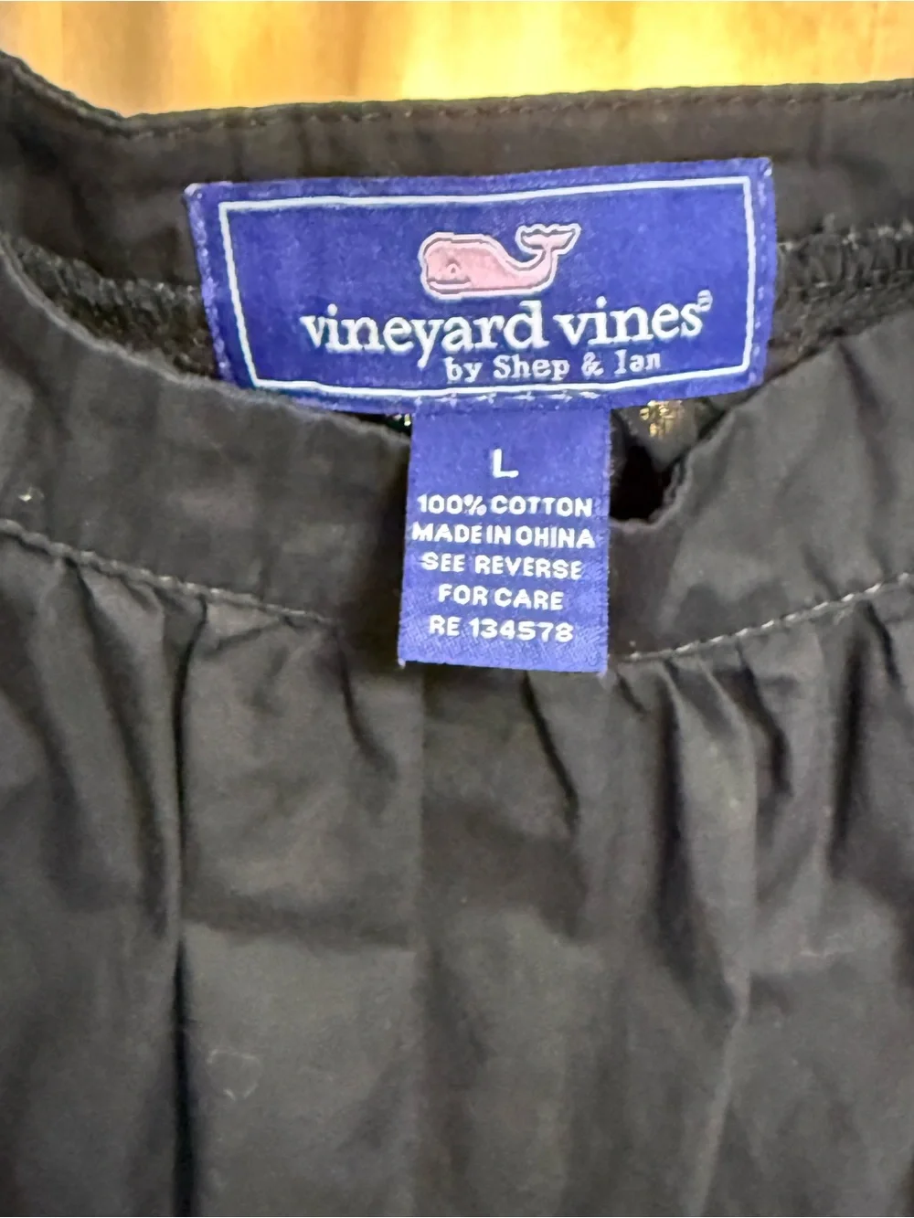 Vineyard Vines Ruffle Strap Tassel Dress Size Large - Picture 2 of 4